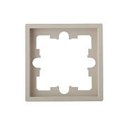 Рамка 1-местная песочная, Carre, Bylectrica ЮЛИГ.735212.591 песочн