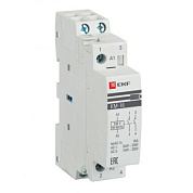 Контактор модульный КМ 16А 2NО (1 мод,) EKF PROxima km-1-16-20