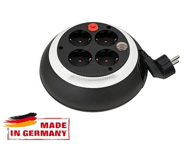 Удлинитель 3м на барабане черно-белый Comfort-Line Brennenstuhl 1109220