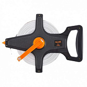 Рулетка геодезическая, лента ПВХ, открытый корпус Sparta