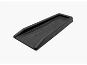 Направляющий желоб пластиковый 590х192/275х50 мм, черный ecoteck ДИ14605000