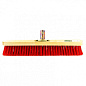 Щетка строительная 400 мм, 5 рядов, жесткая щетина, железная тулейка, без черенка Сибртех 84621