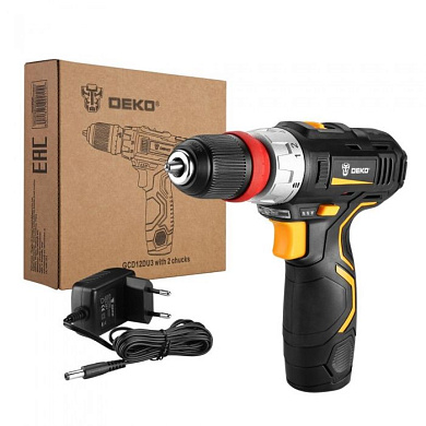Дрель-шуруповерт аккумуляторная GCD12DU3 DEKO 063-4114