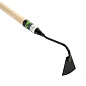 Мотыга стальная, 60 x 80 x 780 мм, узкая, деревянный черенок, Россия Сибртеx 62312