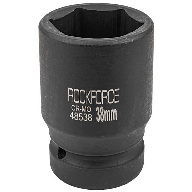 Ударная торцевая головка 38 мм 6-гр. 1'' RockForce RF-48538