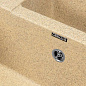 Мойка кухонная из мраморной крошки, песок, C01-21 Gerhans