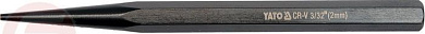 Пробойник конусный d2.0 мм L140 мм CrV6150 Yato YT-47152