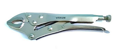 Клещи с фиксатором BAUM 271-10 (10''- L=250 мм)