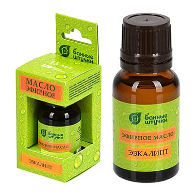 Эфирное масло "Эвкалипт" 15 мл Банные штучки 30005