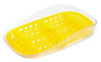 Подставка для моющего средства и губки Teo (лимон) BEROSSI ИК 18555000