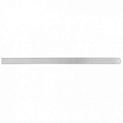 Линейка измерительная, металлическая Россия