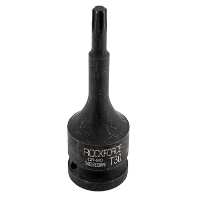 Головка-бита TORX ударная T30, 1/2" RockForce RF-24607830MPB