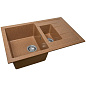 Мойка кухонная из мраморной крошки, терракот, C10-23 Gerhans