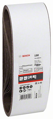 Шлифлента Best for Wood and Paint 75x533 мм Р150, 10 шт., Bosch 2608606084