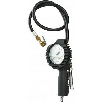 Пневмопистолет с манометром 12 Бaр для подкачки колёс PROFI H-D 100G