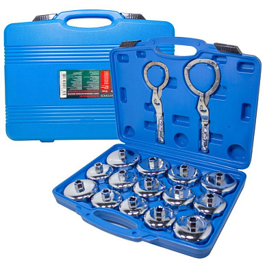 Набор съемников масляных фильтров 1/2'' 16 пр. RockForce RF-33111616