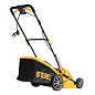 Газонокосилка электрическая GMC-2000, шир. 44см, 2000 Вт, 6 уров., травосб. 45 л Denzel 96630