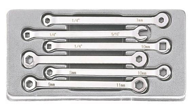 Набор ключей для разборки/сборки амортизационных стоек 6 пр. Force 50612