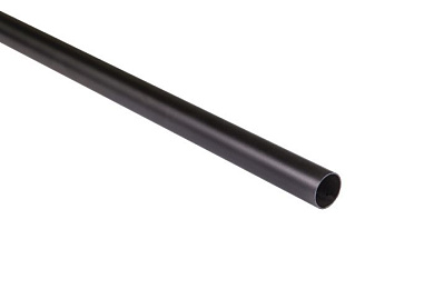 Труба d25 L-600 (0,18кг/0,6мм), черный AKS 111697