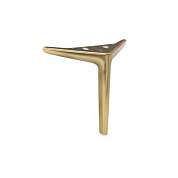 Опора мебельная мет. WINDSOR h190 угловая браш.золото AKS 90914