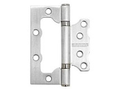 Петля накладная без врезки АЛЛЮР 100х75 2BB SCP БЛИСТЕР 2,5мм мат.хром 2 шт УЗК 1047