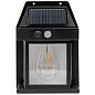 Светильник светодиодный на солнечной батарее с датчиком движения RockForce RF-WL6009 Black