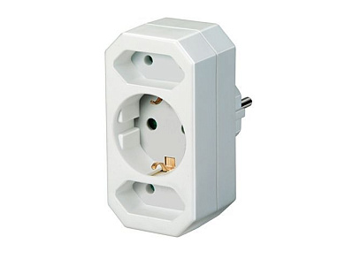 Переходник-разветвитель Brennenstuhl 1508050