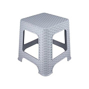 Табурет малый Артлайн h 330 мм, цвет серый Полимербыт 4343505