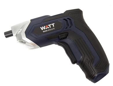 Отвертка аккумуляторная WAS-3.6 Li-3 WATT 1.036.023.00