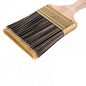 Кисть плоская Golden, искусственная щетина, деревянная ручка MTX