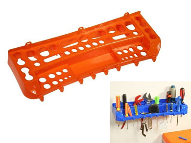 Полка для инструментов 600 мм, оранж. IDEA М2971