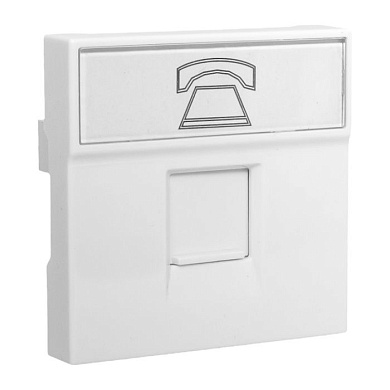 Розетка RJ11, 2 модуля EKF E2MT01-134-10