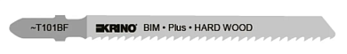 Полотно по дереву и пластику для лобзика T101BF BM HSS 116х2,2, 3 шт. Krino 23610120