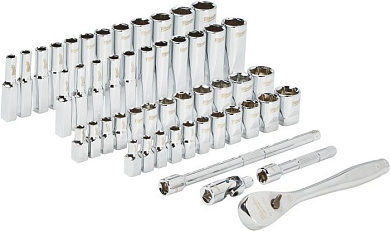 Набор головок Milwaukee с трещоткой 1/4" 50 шт 4932464944