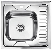 Кухонная мойка из нержавеющей стали, глянцевая, левая Ledeme L96060-L