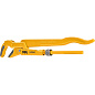 Ключ трубный Deli YS EDL105240 1, тип S, раскрытие губок 40 мм, желтый