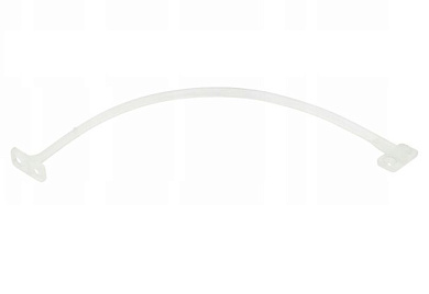 Ограничитель угла открывания фасада гибкий белый PL LEBA 109383