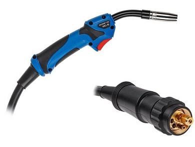 Горелка сварочная MIG MAG WG-15, 3м Solaris SL1537-9