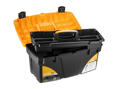 Ящик для инструмента пластмассовый ТИТАН 275x530x290 мм IDEA M2933