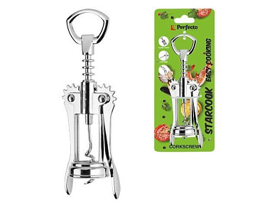 Штопор с крылышками, серия STARCOOK, Perfecto Linea 21-100003