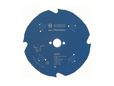 Диск пильный 165х20 мм 4 зуб. по фиброцементу EXPERT FOR FIBER CEMENT Bosch 2608644122
