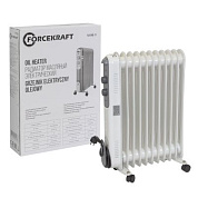 Радиатор масляный электрический, 220-240V, 50/60Гц, 2500Вт, ForceKraft FK-YL-B14E-11