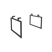 Подстолье mini THOR-1 h432, черный (1компл=2шт) AKS 81842