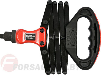 Заклепочник-гармошка 2,4-6,4 мм Yato YT-36060