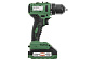 Аккум. дрель бесщ. ACD18BLC 18В 2x2Ач LiION 10мм 0-400/0-1400об/мин 45Нм в кейсе Hammer 827376
