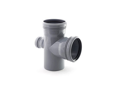 Крестовина ВК 110/110/50х87 РТП, для внутренней канализации РосТурПласт 36476