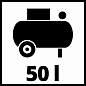 Компрессор 50 л Einhell TC-AC 270/50/8 Einhell 4007360