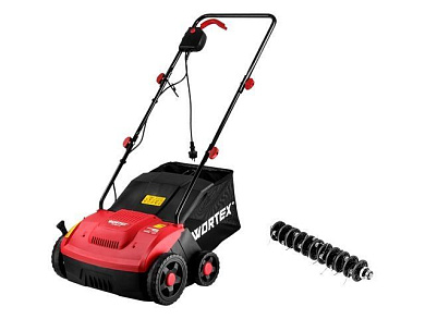 Аэратор/скарификатор AE 3212-1 S 1200 Вт, шир. 32 см, ножи/скобы WORTEX 1334455