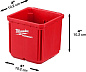 Ячейка для органайзера Milwaukee PackOut 10x10см 2шт 4932480698