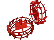 Грунтозацепы ф 540/460 мм, шир. 160 мм, 6-гр. втулка 26 мм, 3 обруча ВРМЗ 4404320000-01